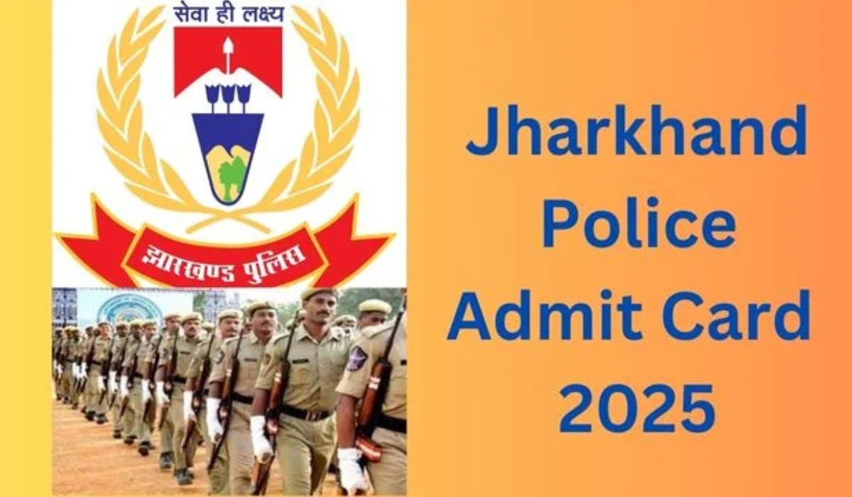 Jharkhand Police admit card