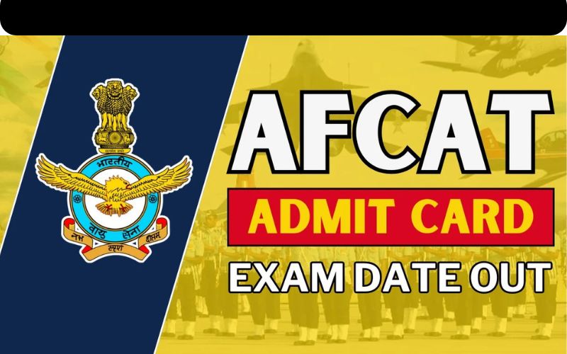 AFCAT Admit Card 2025: