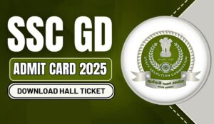 ssc gd admit card 2025