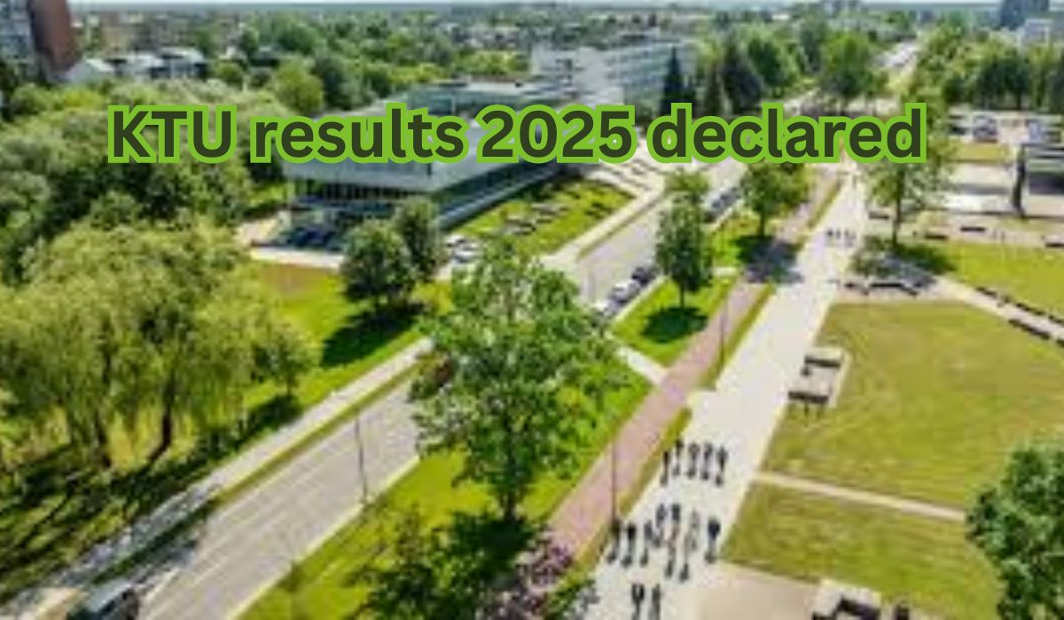 KTU results 2025 declared