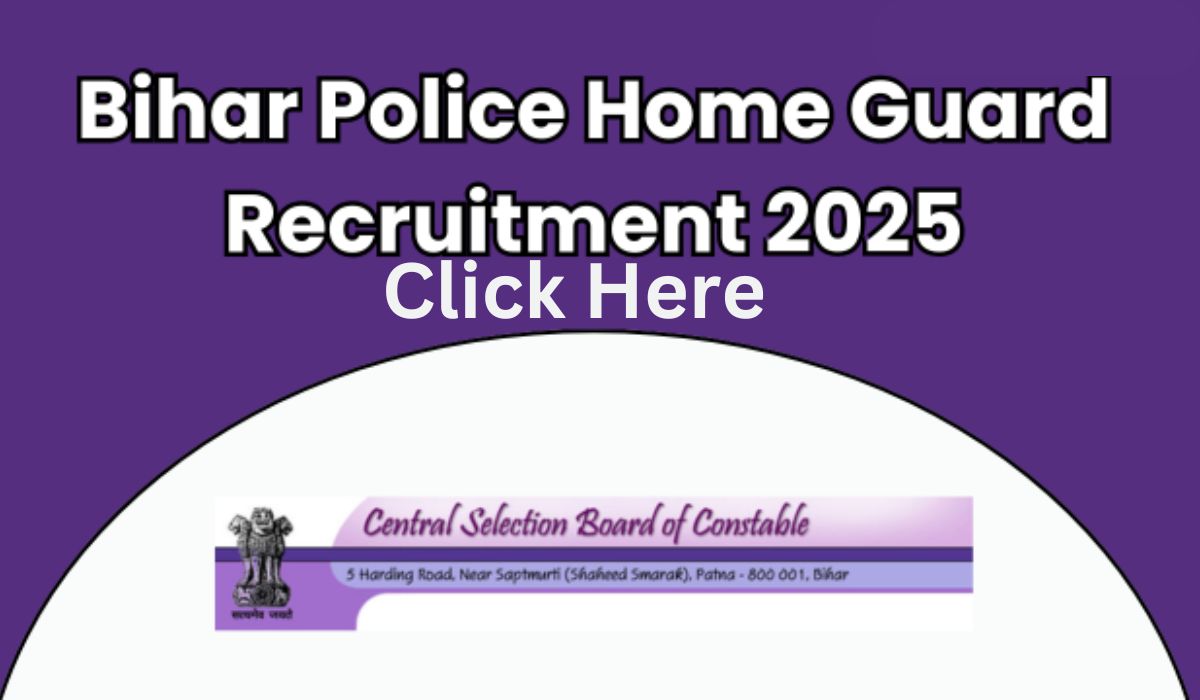 Bihar Police Home Guard Bharti 2025