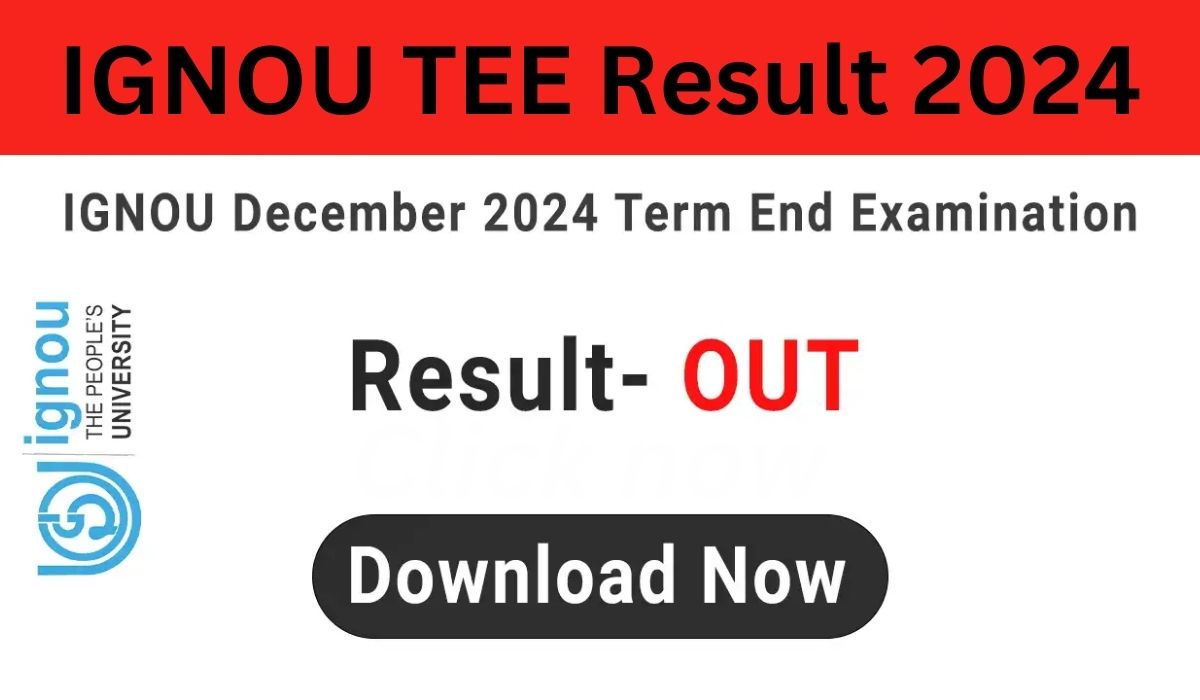 IGNOU TEE Result 2024