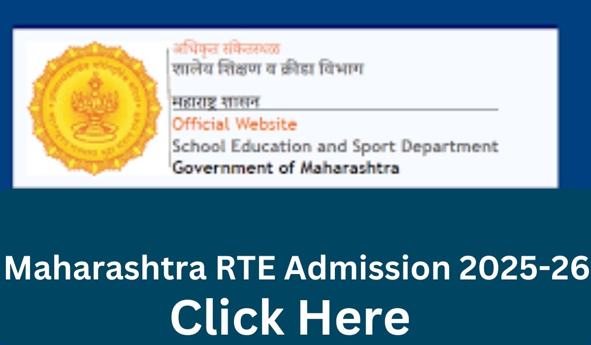 Maharashtra RTE Admission 2025-26