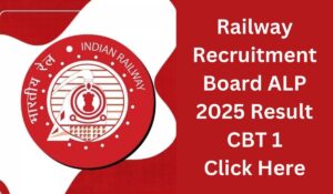 RRB ALP 2025 Result CBT 1