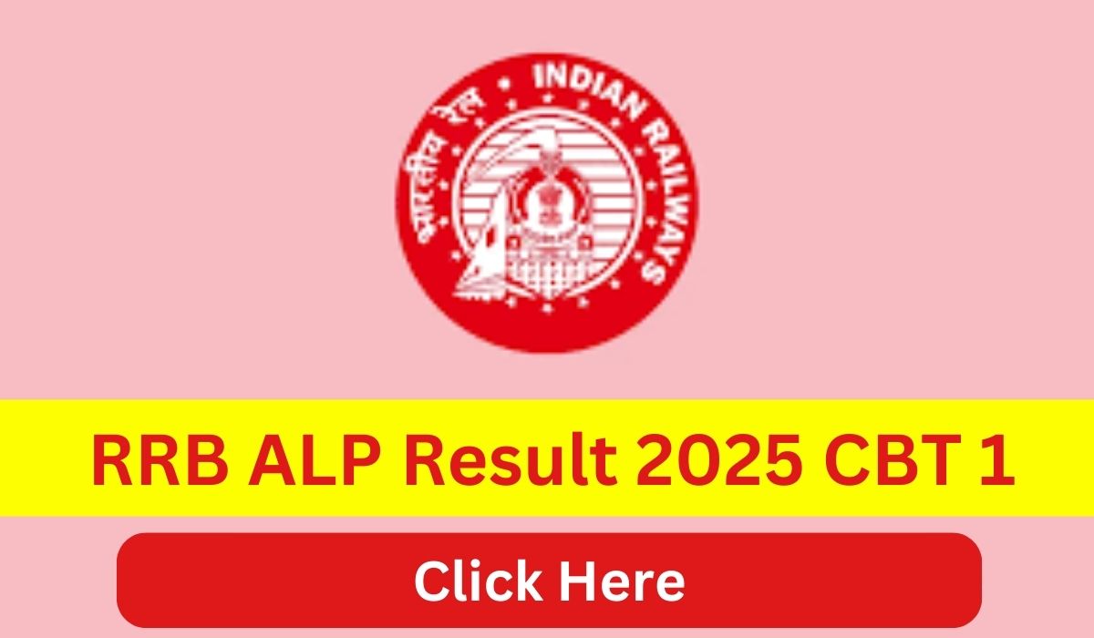 RRB ALP Result 2025 CBT 1