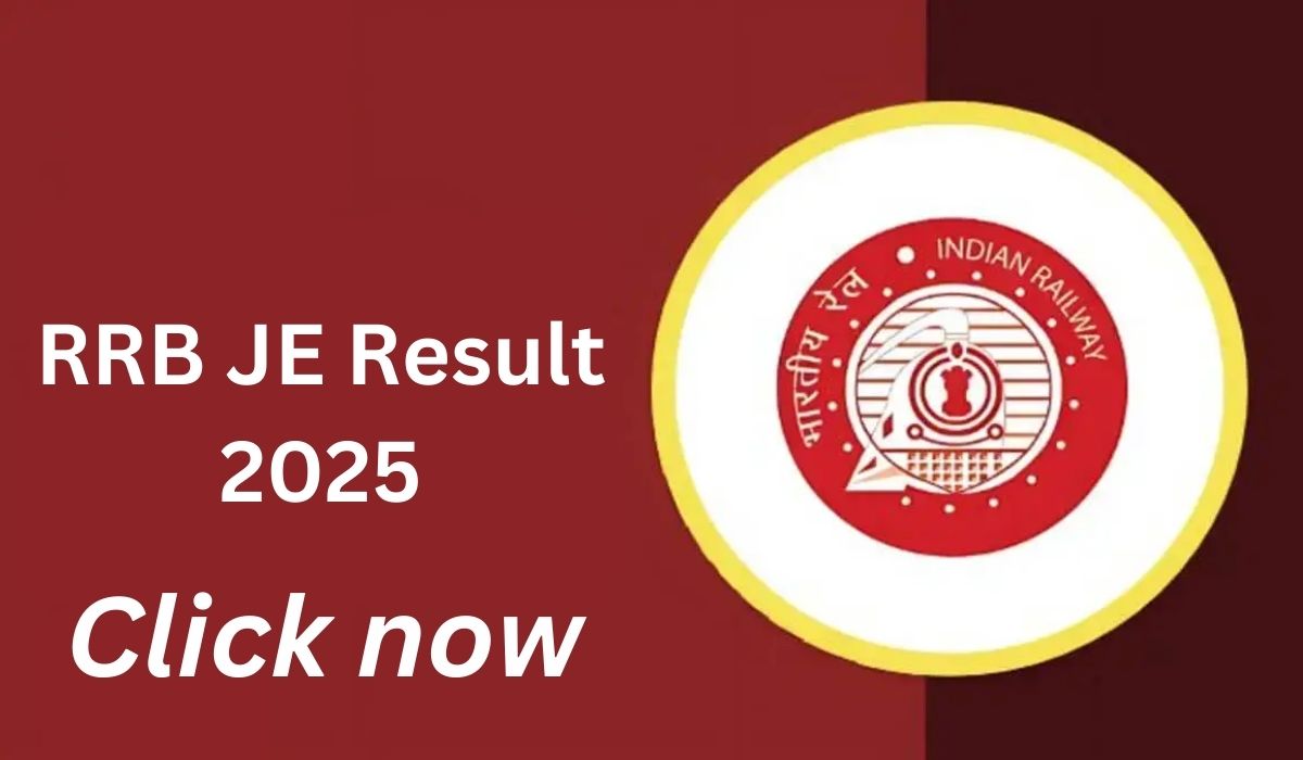 RRB JE Result 2025