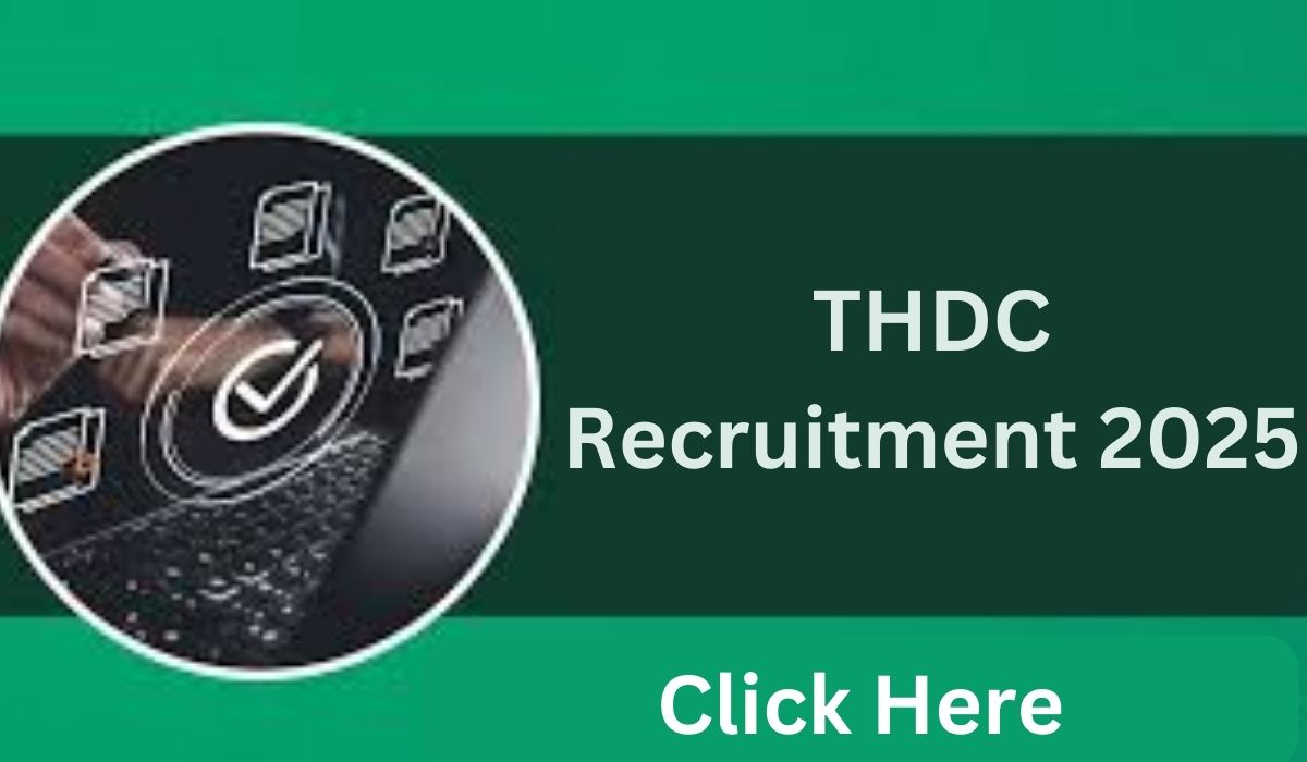 THDC Recruitment 2025