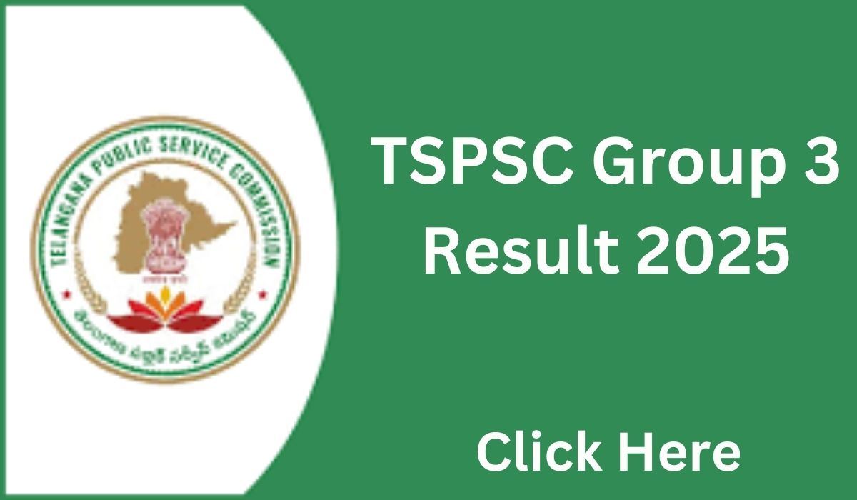 TSPSC Group 3 Result 2025