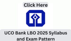 UCO Bank LBO 2025 Syllabus