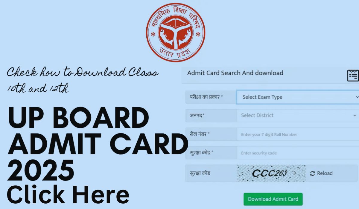 UP Board Admit Card 2025