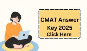 CMAT Answer Key 2025