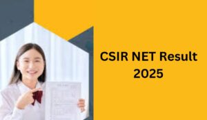 CSIR NET Result 2025