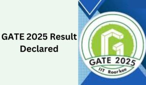 GATE 2025 Result Declared